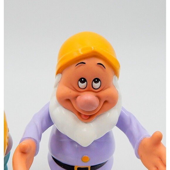 Snow White & The Seven Dwarfs 6-1/2 Inch PVC Figures Only Disney - Picture 5 of 11
